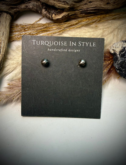 6mm Sterling Pearl Earrings