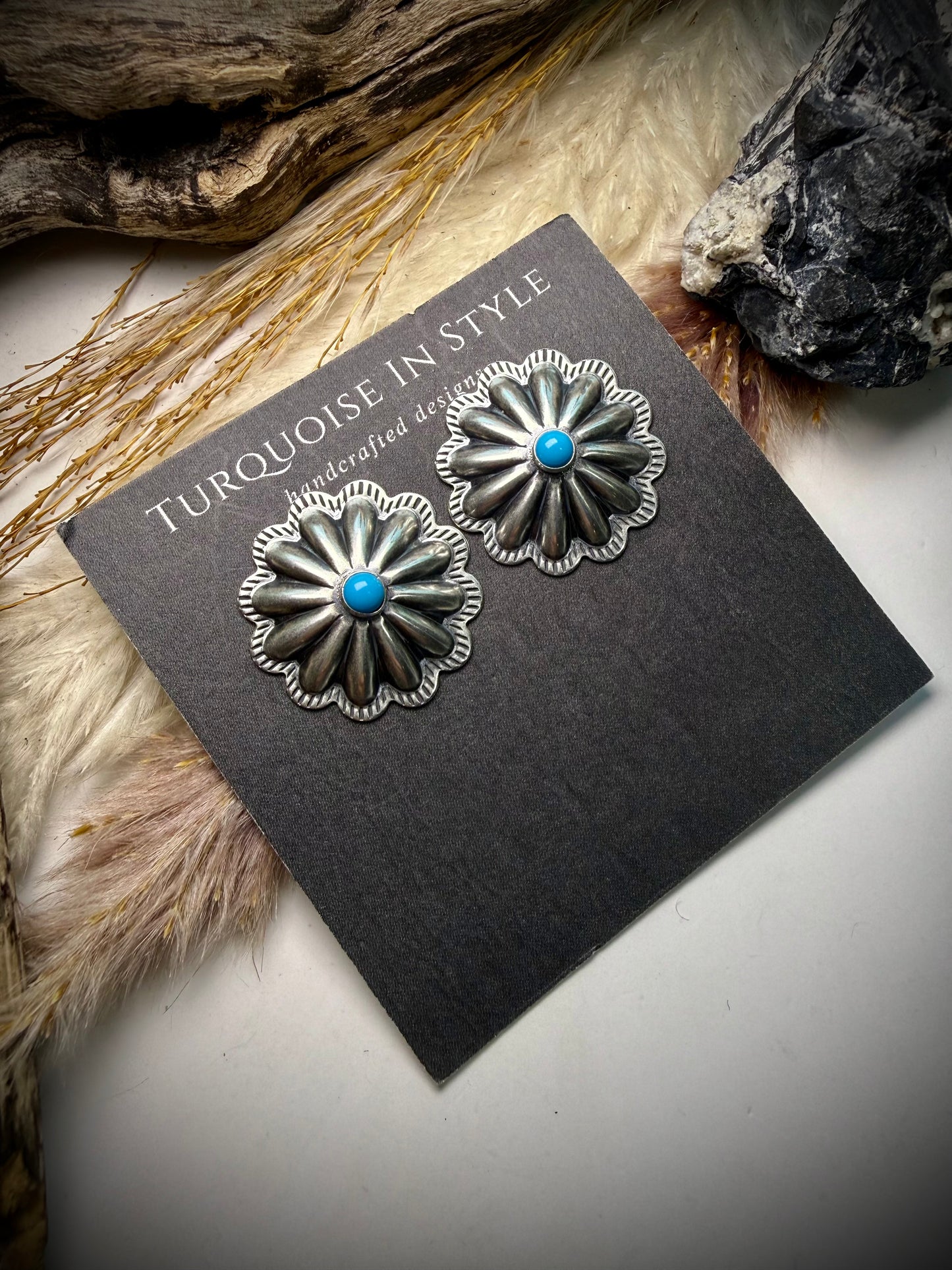 The Vee Concho Earring