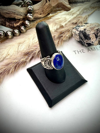 Russell Sam Lapis Ring - Size 9