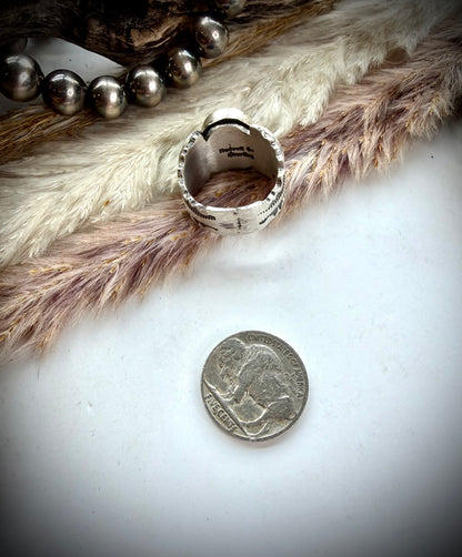 Russell Sam Lapis Ring - Size 9