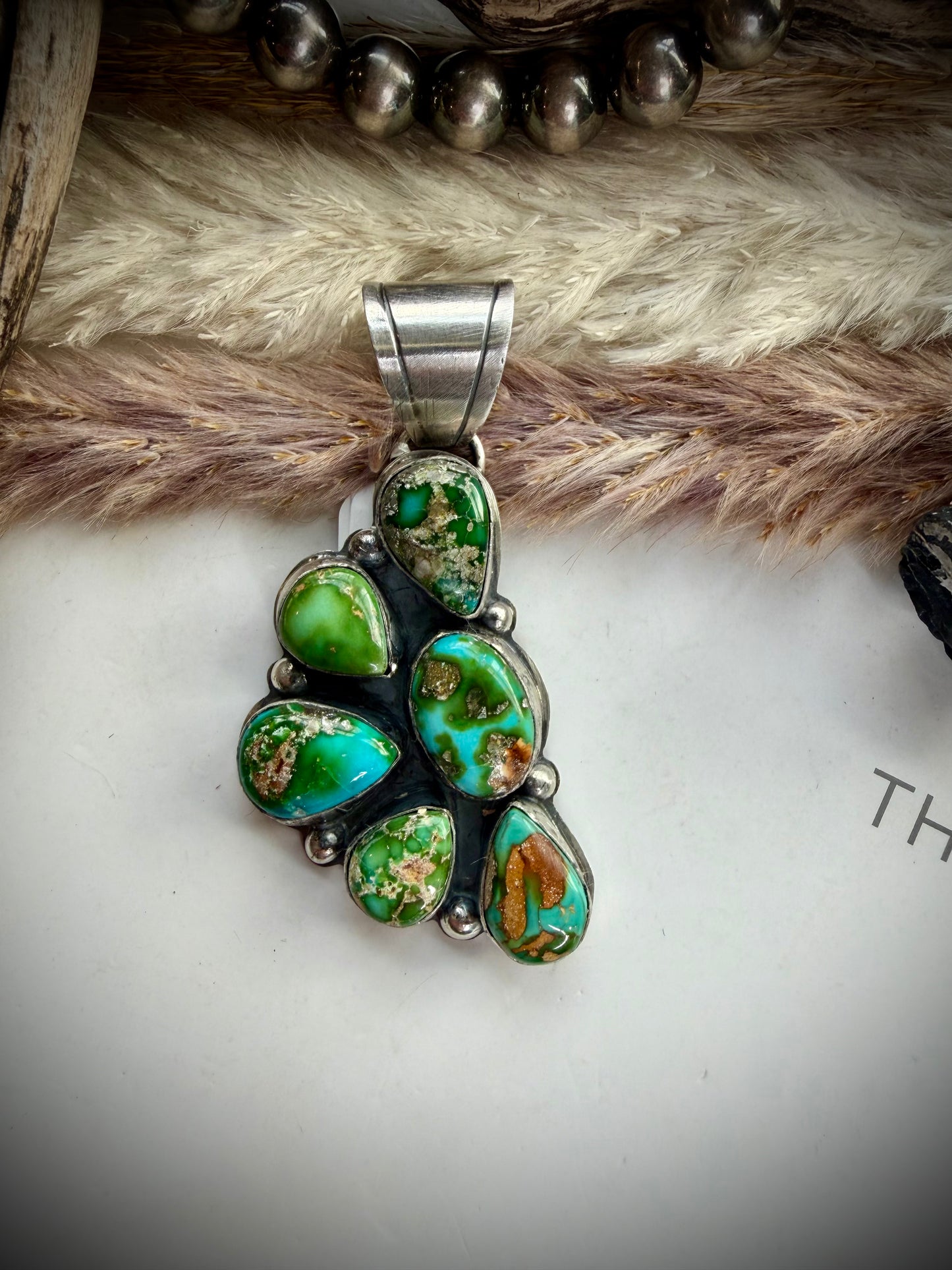 Sonoran Gold Half Cluster Pendant