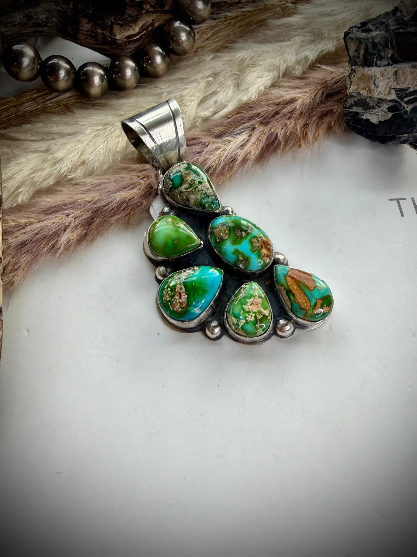 Sonoran Gold Half Cluster Pendant