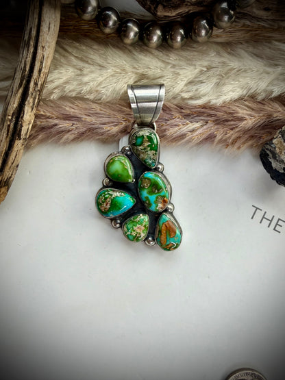 Sonoran Gold Half Cluster Pendant