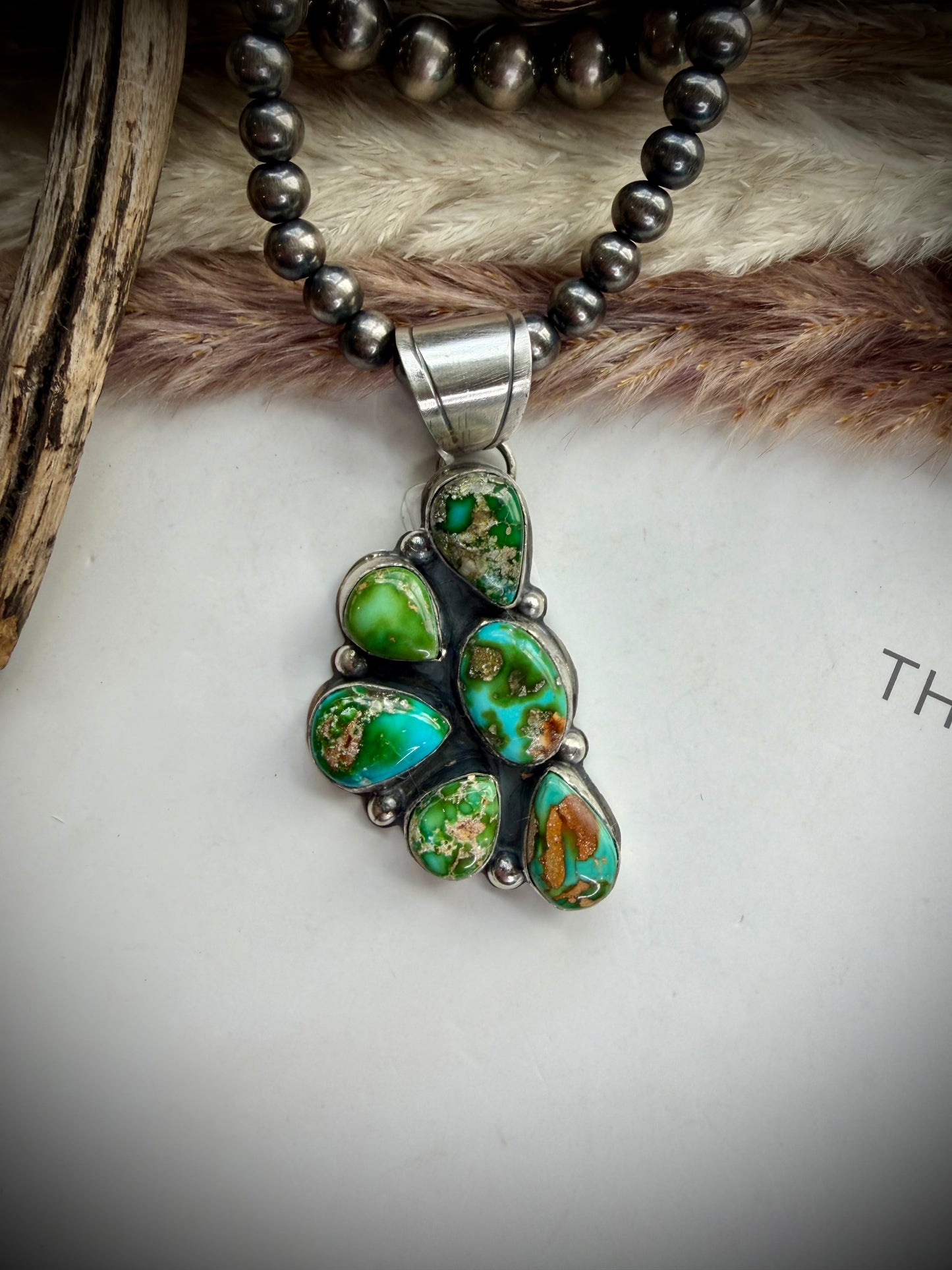 Sonoran Gold Half Cluster Pendant