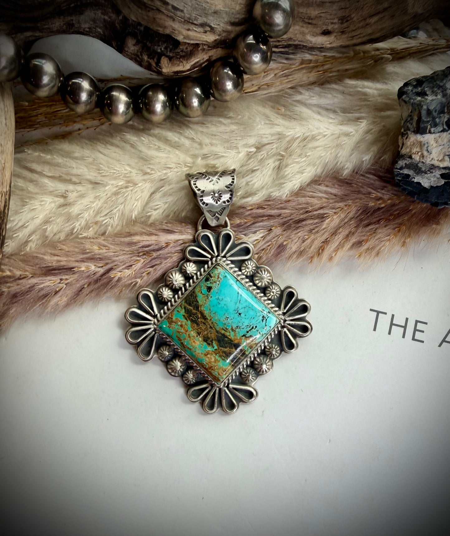 Blackjack Pendant by Gilbert Platero