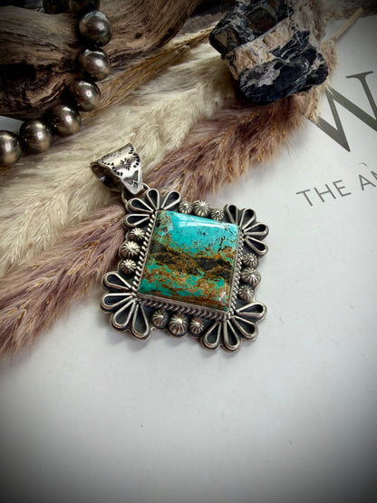 Blackjack Pendant by Gilbert Platero