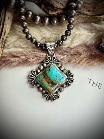 Blackjack Pendant by Gilbert Platero