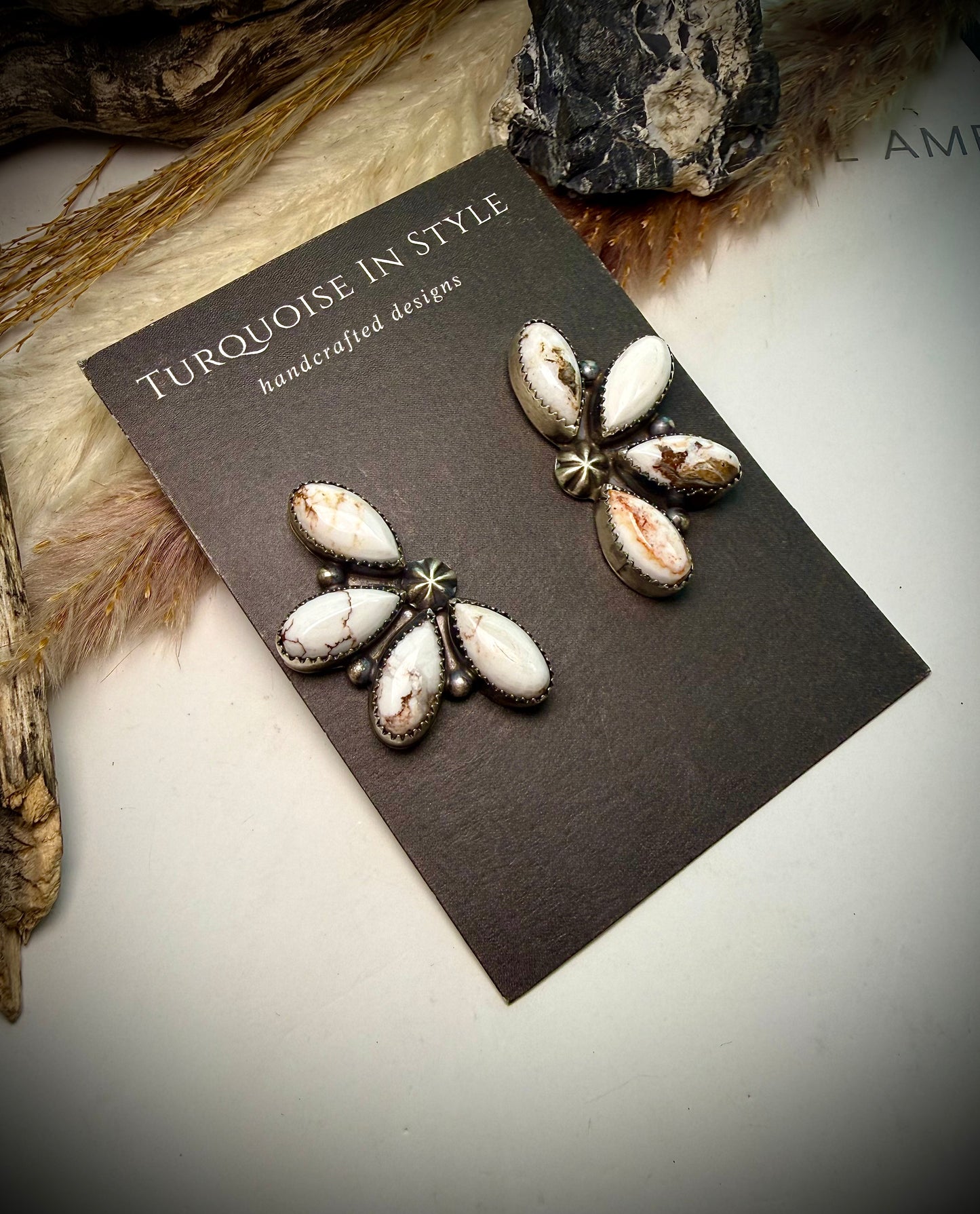 Wild Horse Half Cluster Studs