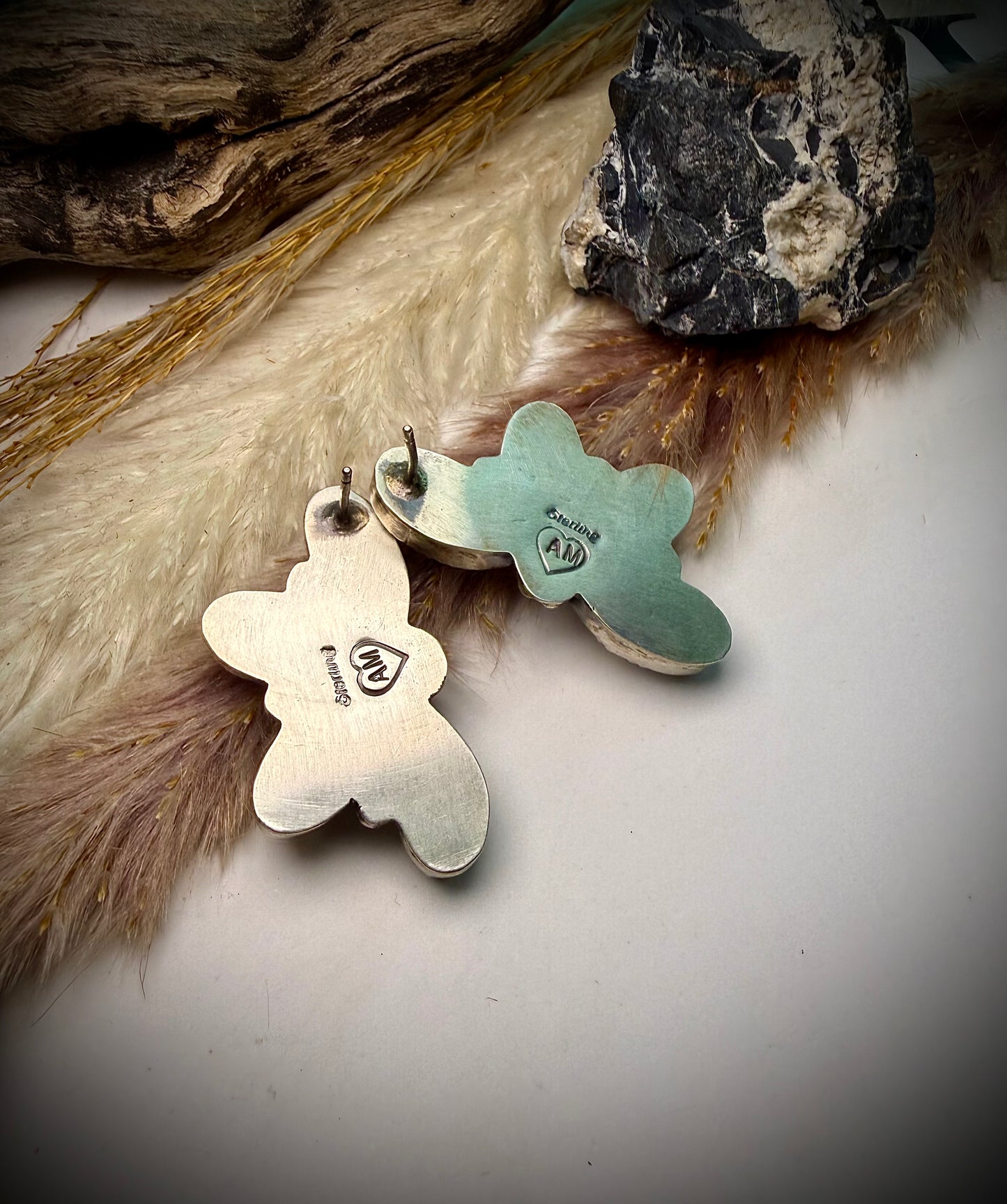 Wild Horse Half Cluster Studs