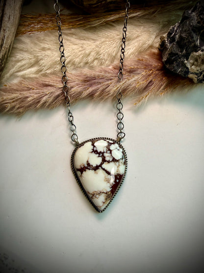 Tia Long Wild Horse Necklace