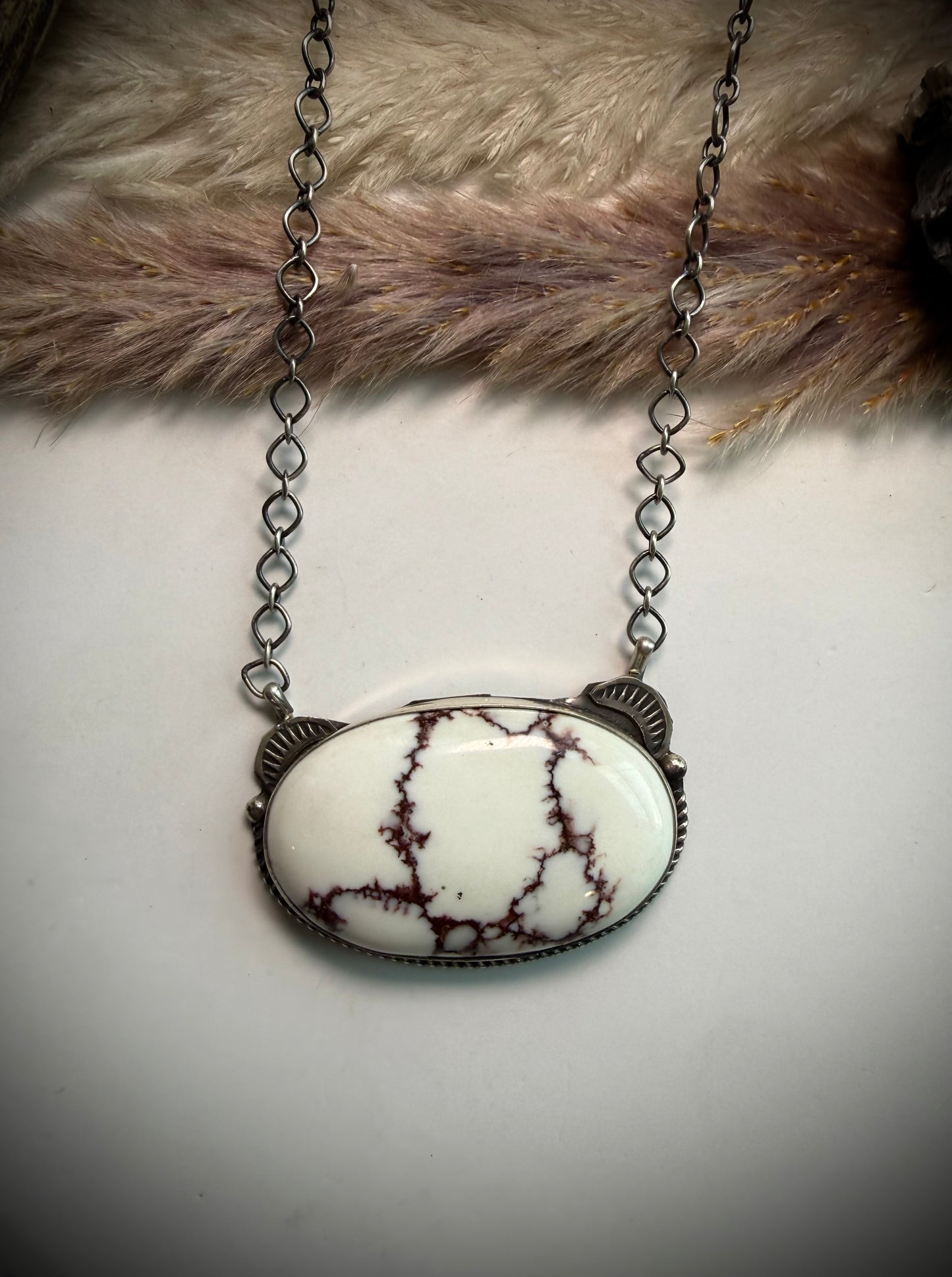 Tia Long Wild Horse Necklace