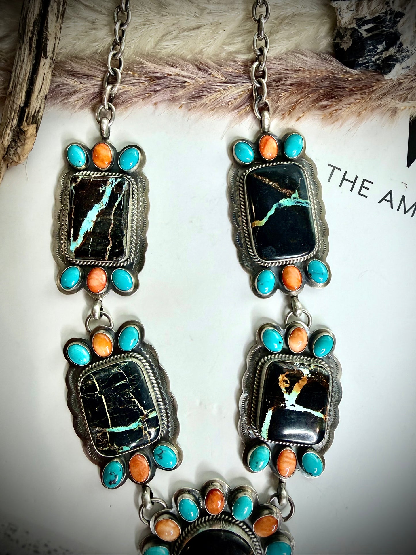 Blackjack Multi Stone Necklace