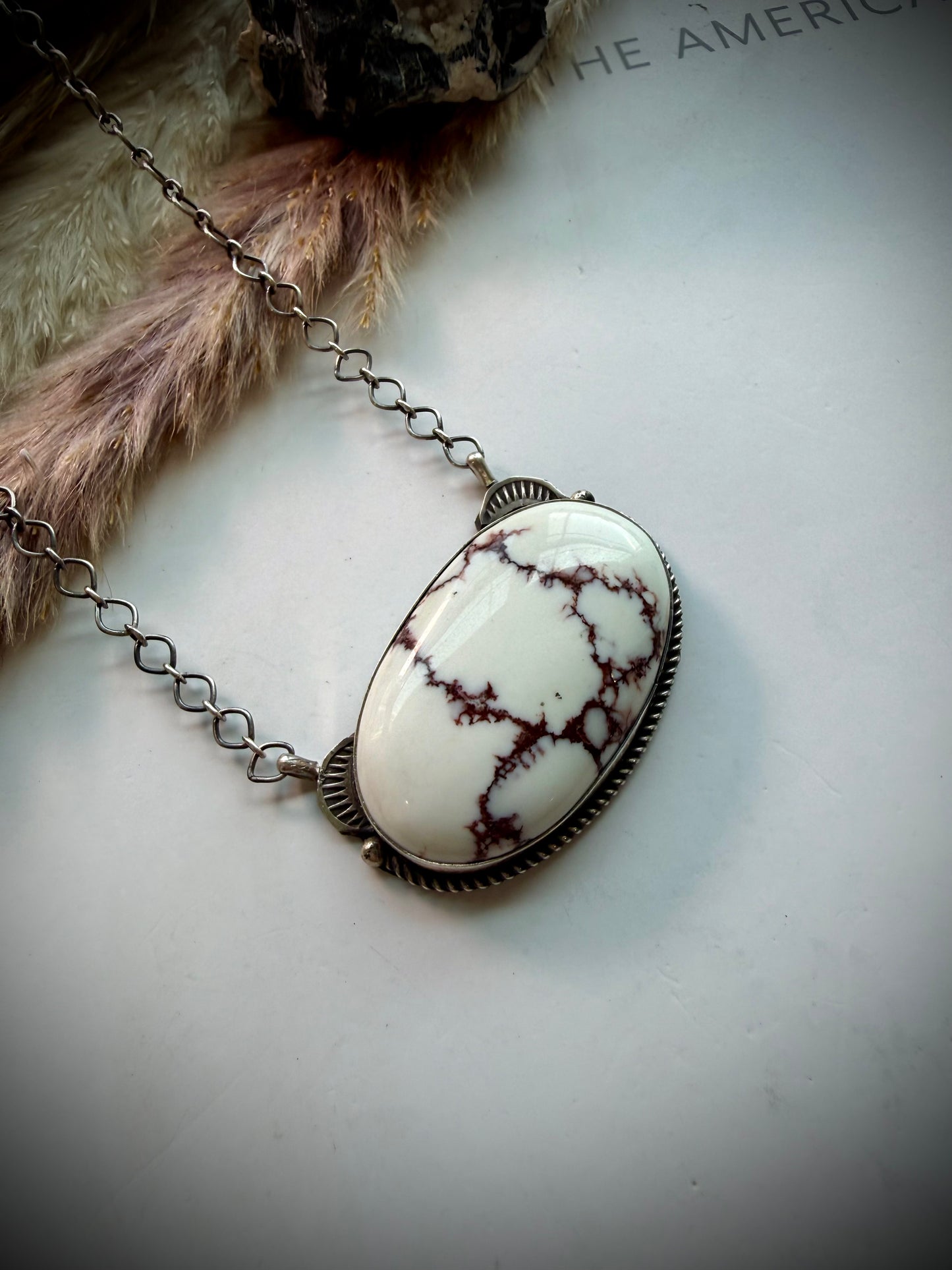 Tia Long Wild Horse Necklace