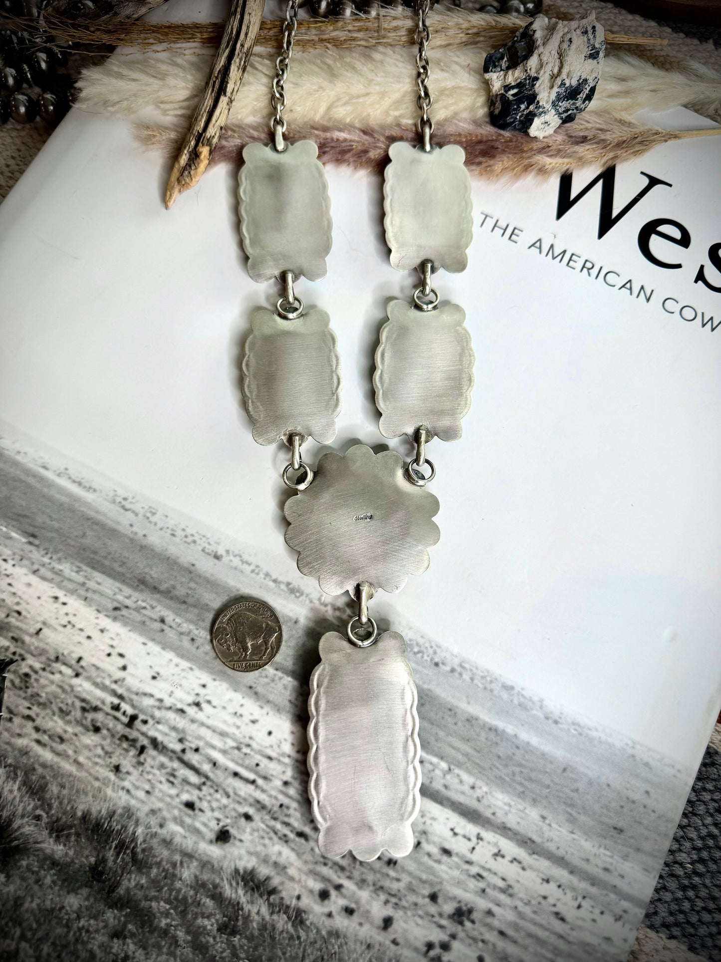 Blackjack Multi Stone Necklace