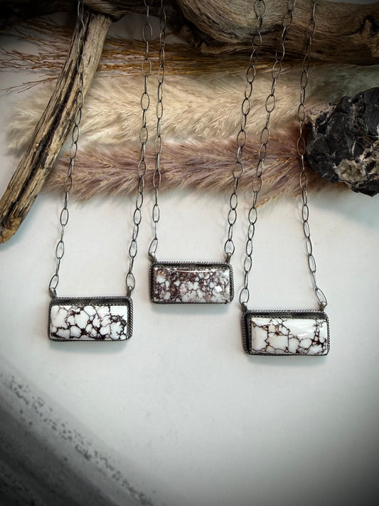 Tia Long Wild Horse Necklaces