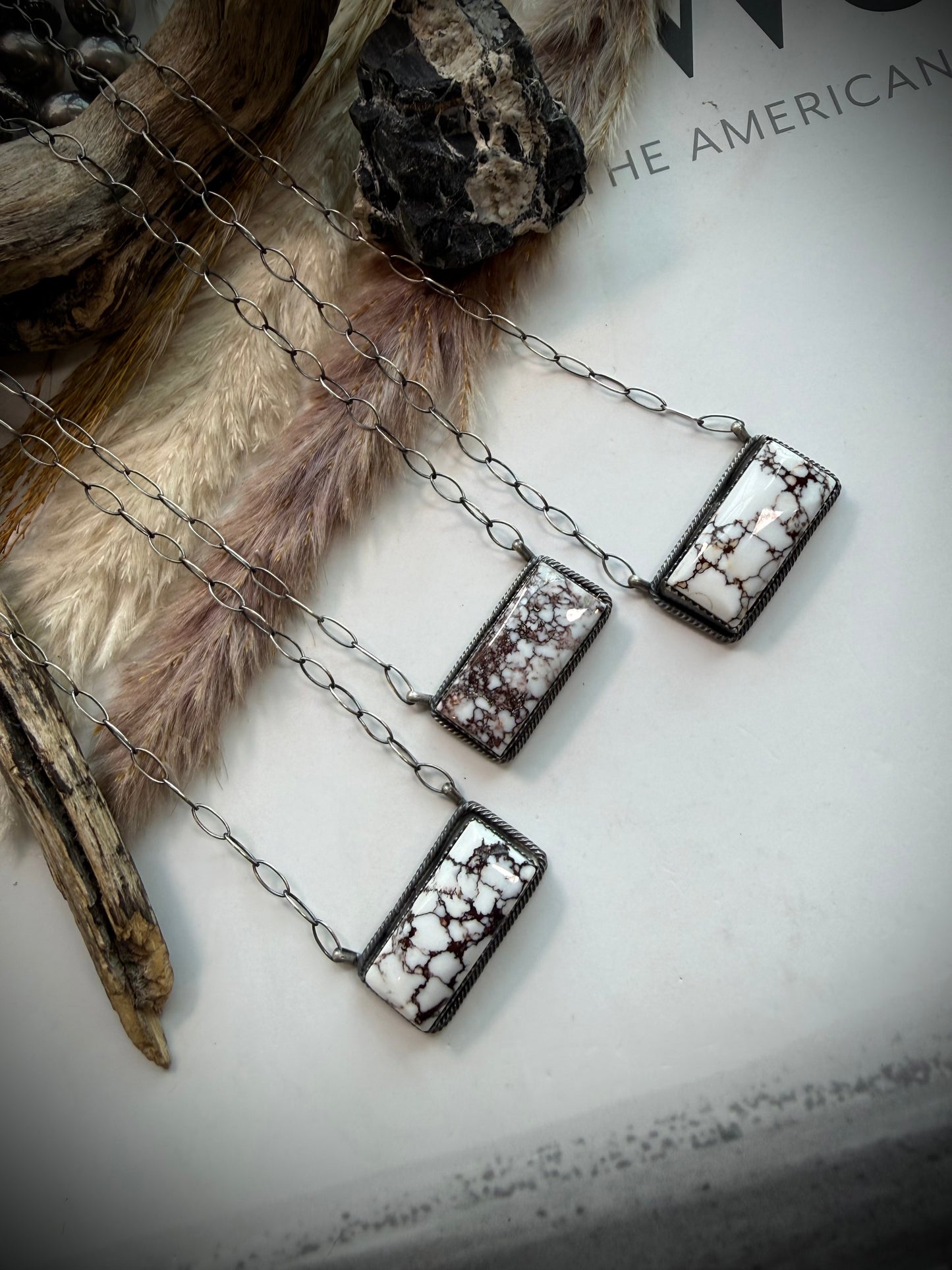 Tia Long Wild Horse Necklaces