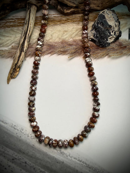 19 1/2" Wild Horse Beaded Necklace