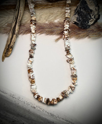17" Wild Horse Chunk Necklace