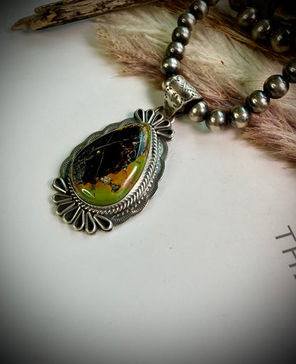 Gilbert Platero Blackjack Pendant
