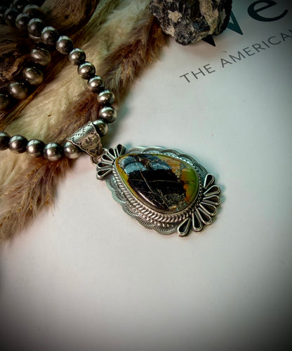 Gilbert Platero Blackjack Pendant