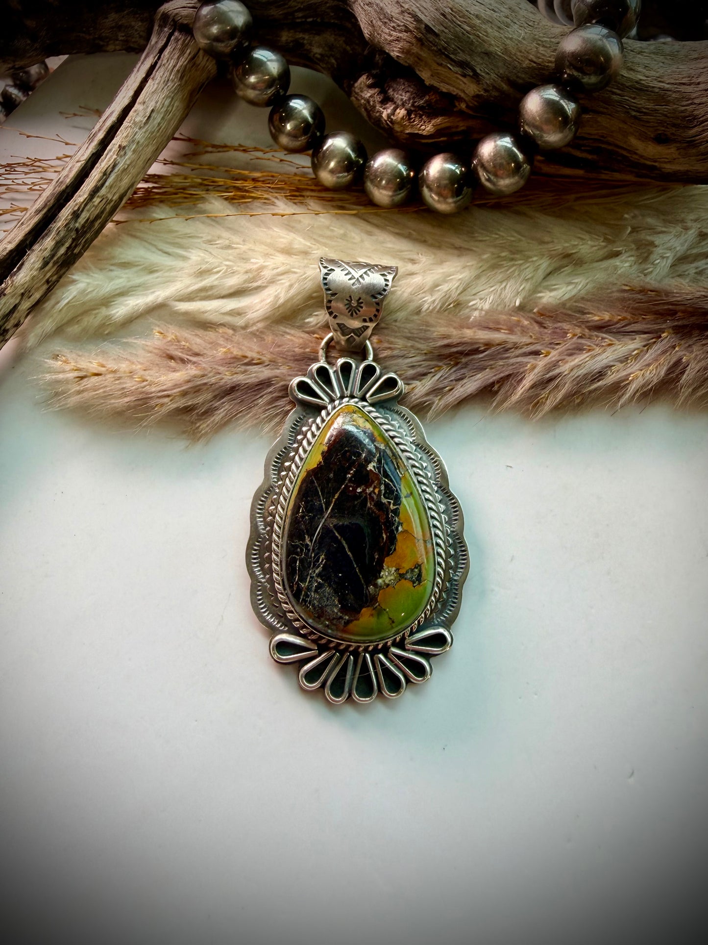 Gilbert Platero Blackjack Pendant