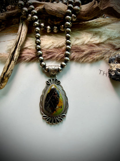 Gilbert Platero Blackjack Pendant