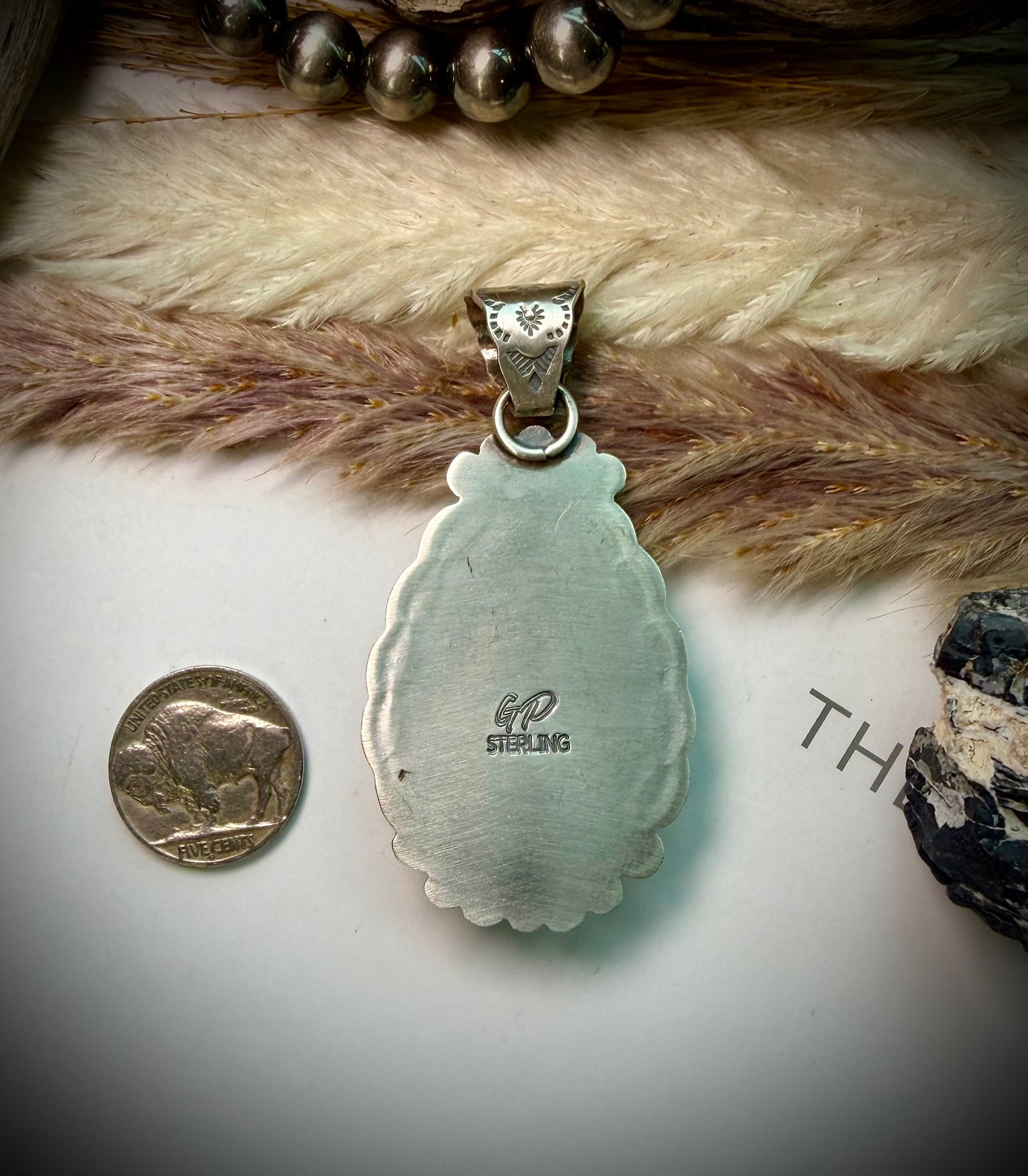 Gilbert Platero Blackjack Pendant
