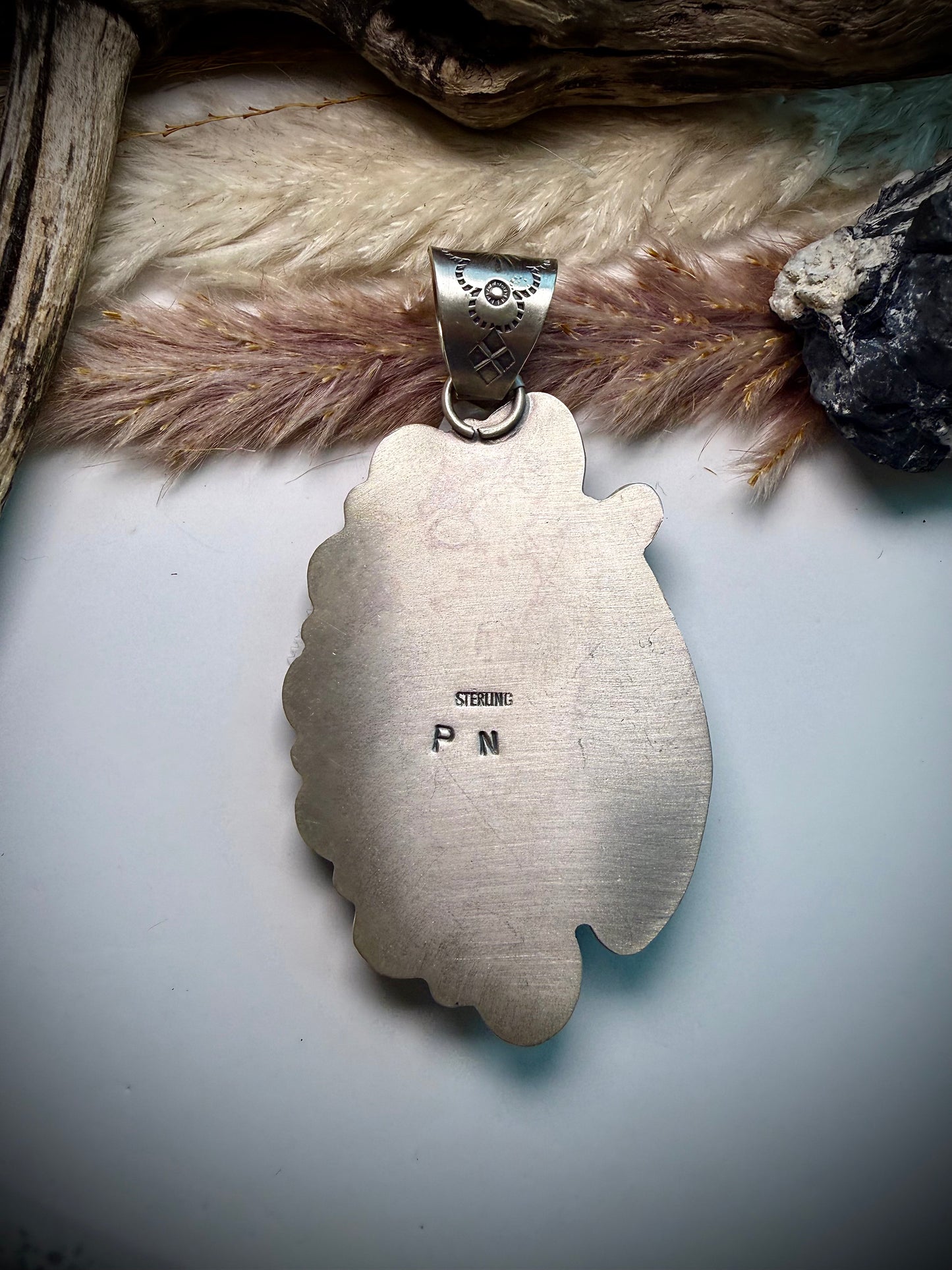 Purple Spiny & Wild Horse Pendant