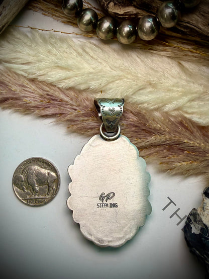 Gilbert Platero Blackjack Pendant