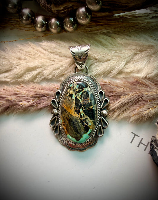 Gilbert Platero Blackjack Pendant
