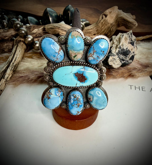 Golden Hills Butterfly Ring- Adjustable