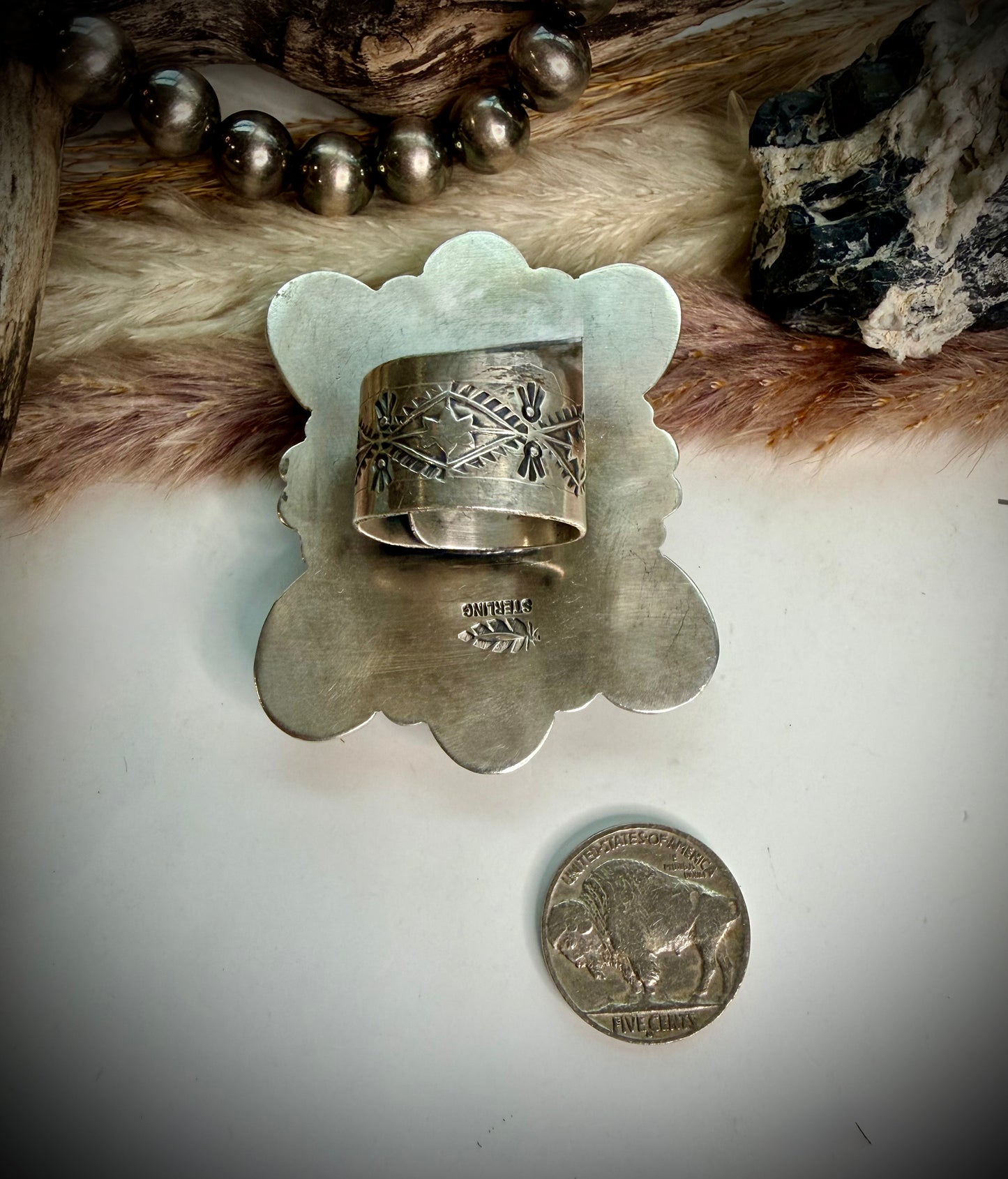Golden Hills Butterfly Ring- Adjustable