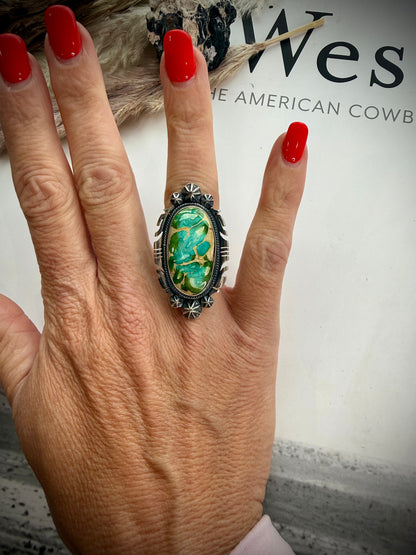 Sonoran Gold Ring- size 7 1/2