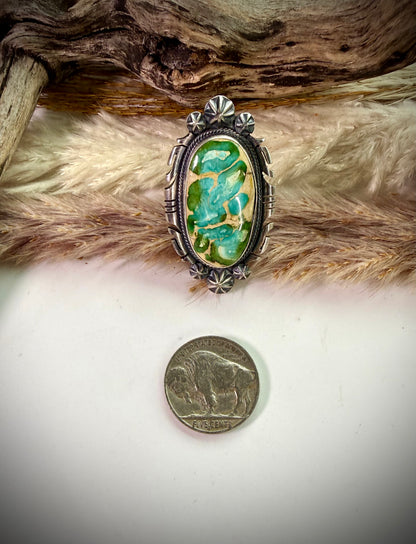 Sonoran Gold Ring- size 7 1/2