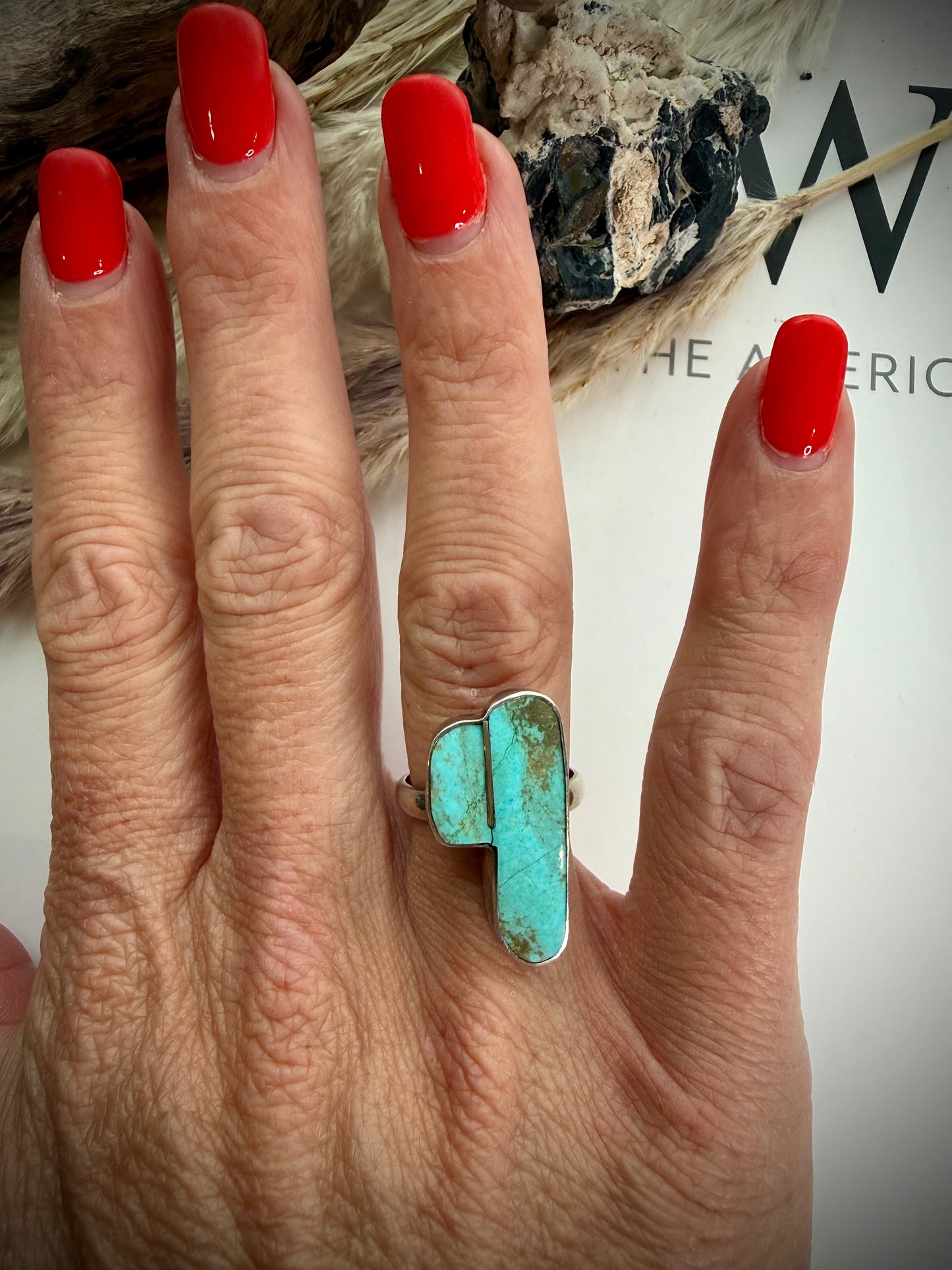 Saguaro Ring- Size 8