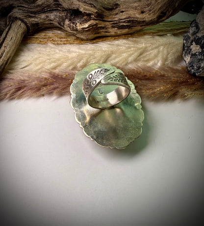 Adjustable Rhodocrosite Ring by Jeff Largo