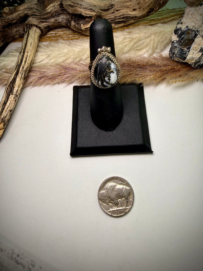 Paige Gordon White Buffalo Ring- Size 5 3/4