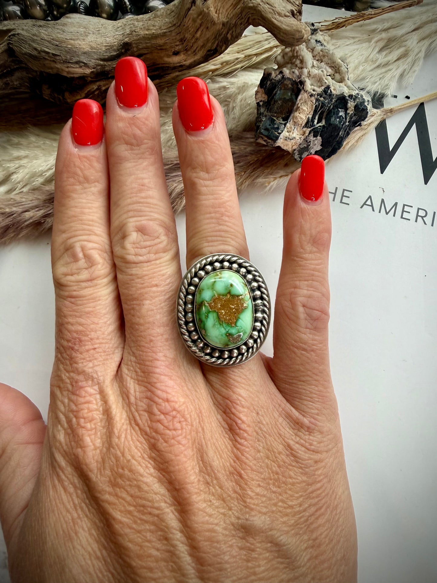 J. Piaso Jr. Sonoran Ring- size 7 1/2