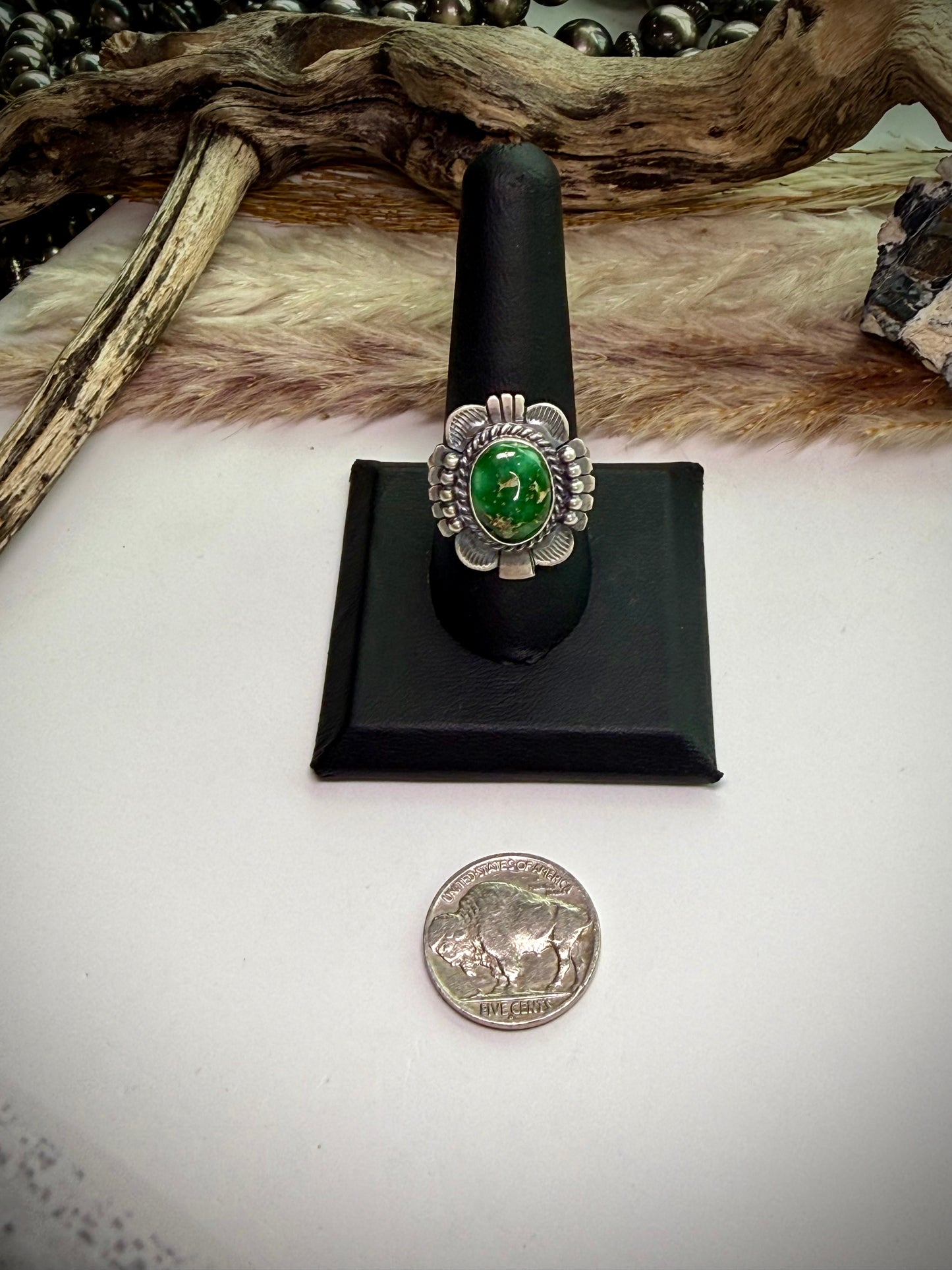 D. Skeets Sonoran Gold Ring- Size 10