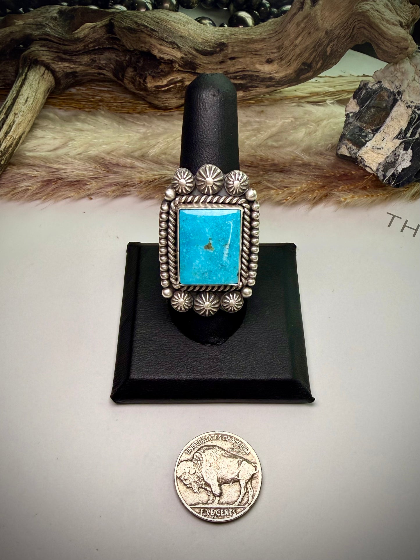 Michael Calladitto Sonoran Rose Ring- Size 8 1/2