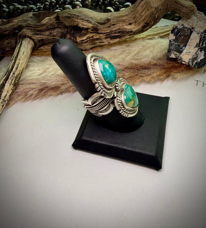 Royston Double Heart Ring