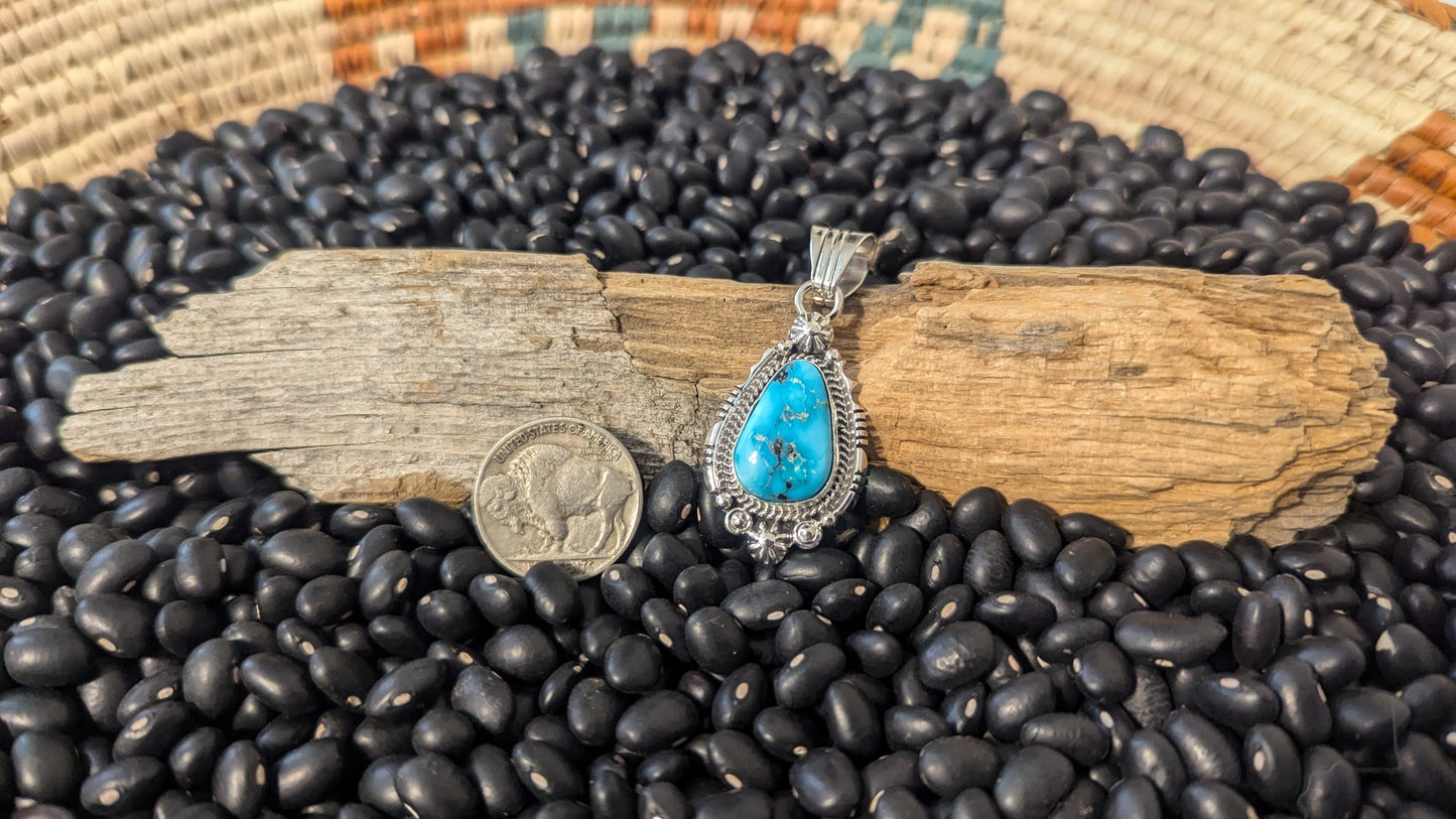 Daniel Benally Turquoise Pendant