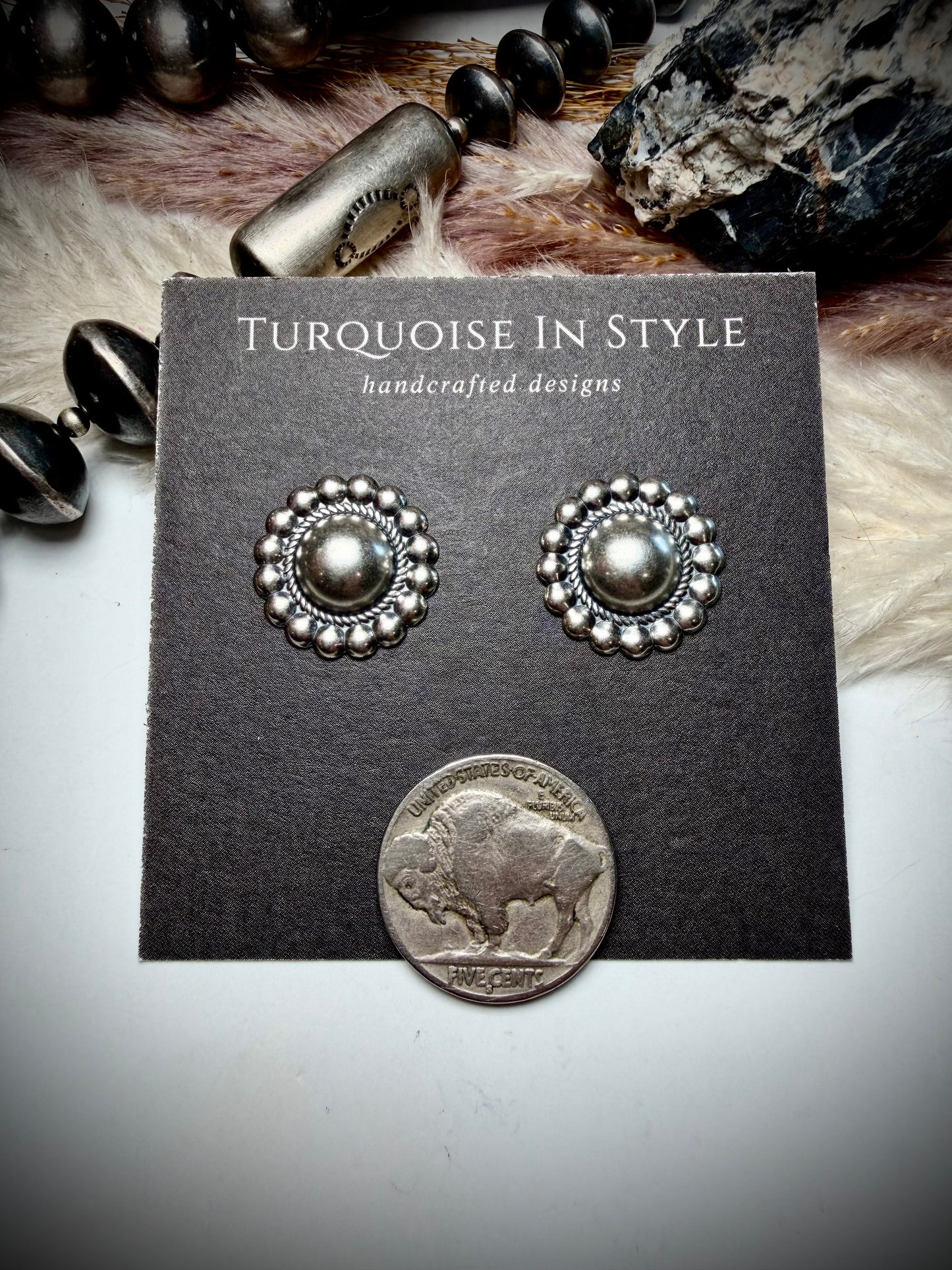 Mego Concho Earrings