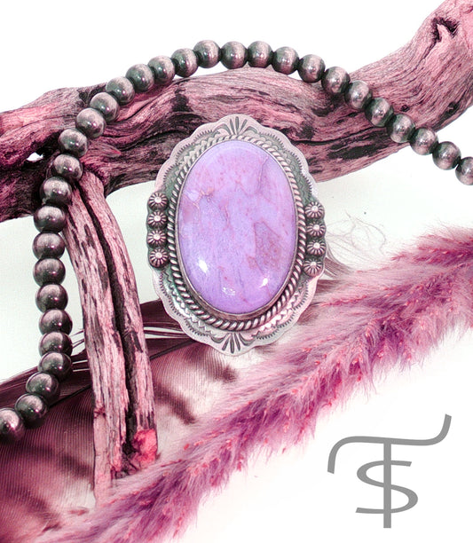 Large Purple Phosphosideriete Ring