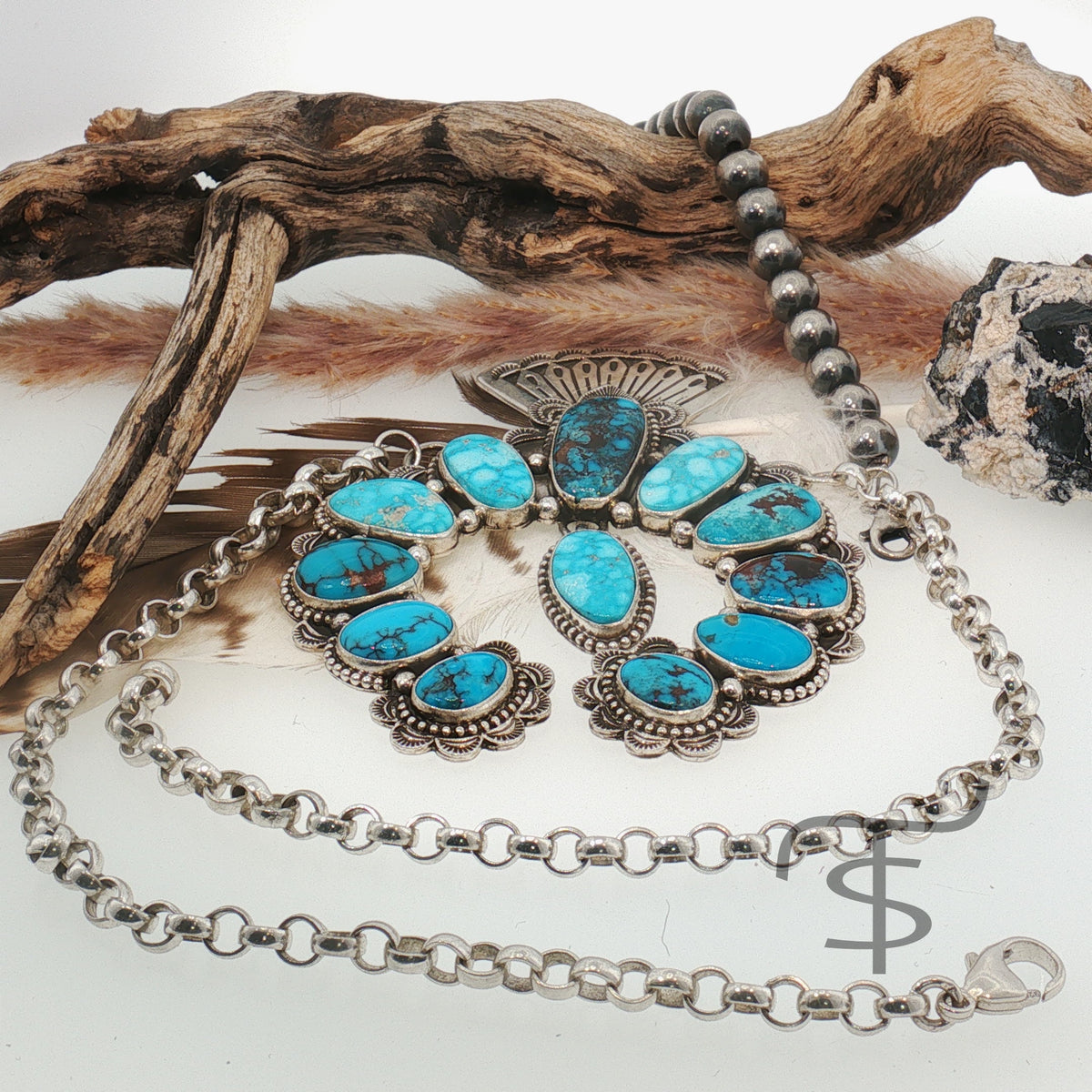 Megan's Blue Prince Naja Necklace