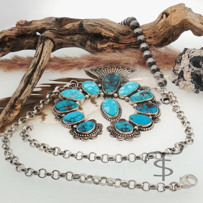 Megan's Blue Prince Naja Necklace