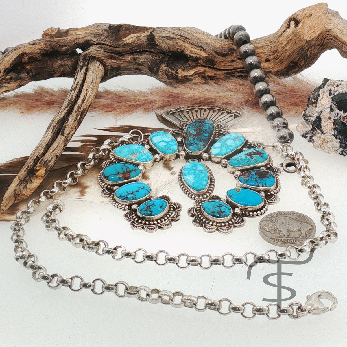 Megan's Blue Prince Naja Necklace