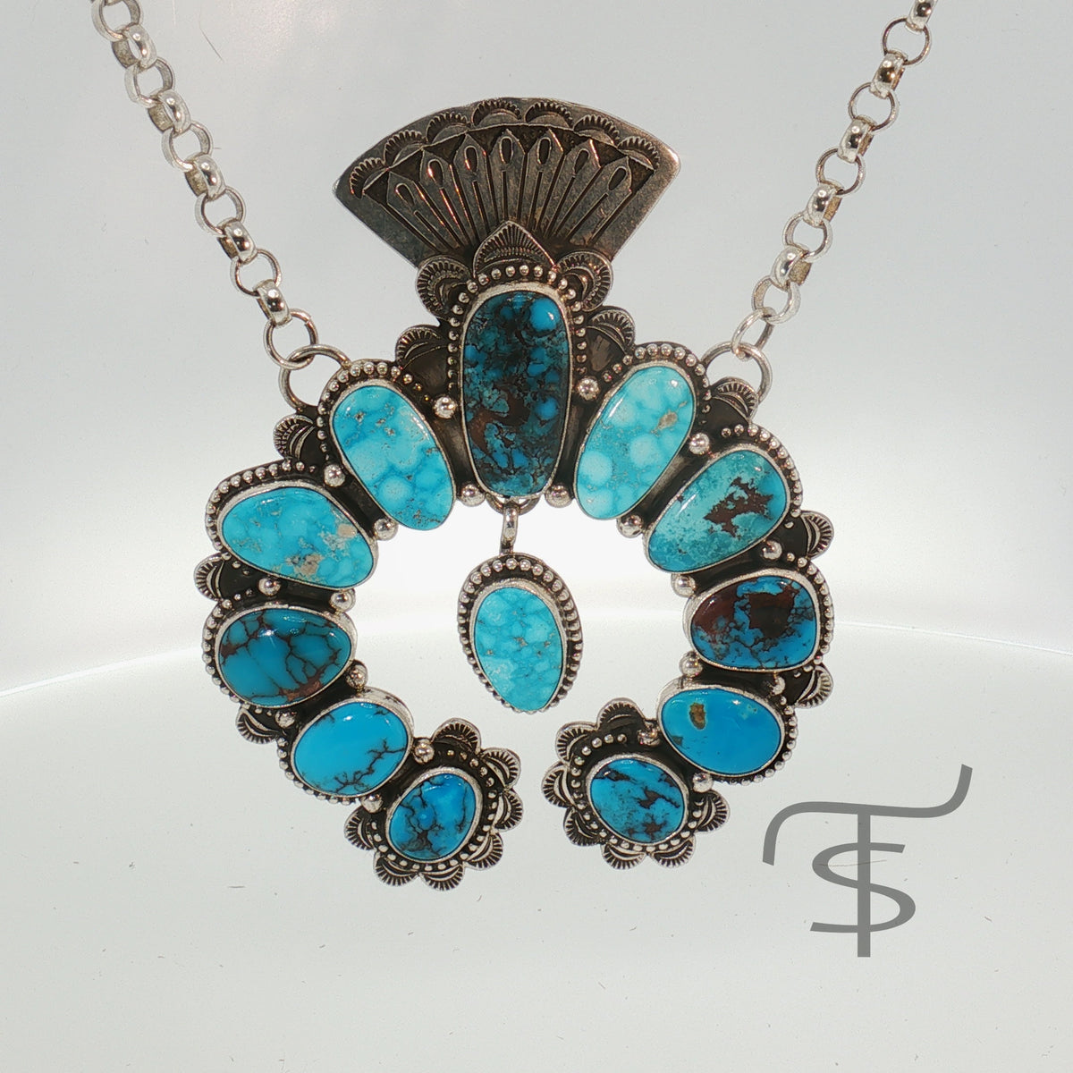 Megan's Blue Prince Naja Necklace