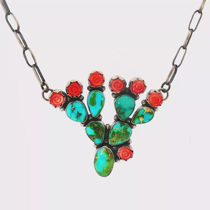 Megan's Vaulted Cactus Necklace