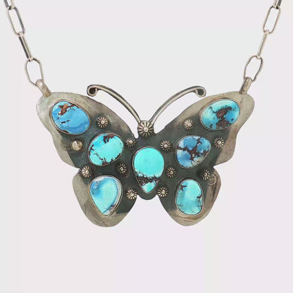 Golden Hills Butterfly Necklace